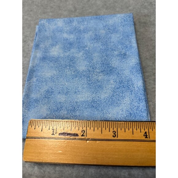 Blue Marble Cotton Fat Quarter Fabric 18x22" Quilting Sewing Craft Material - Picture 2 of 4